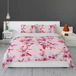 Gentle Garden Orchid Flowers Bedding Set 1