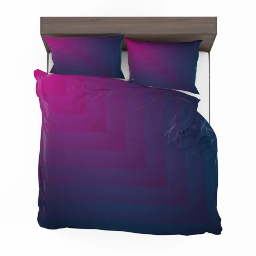 Geometric Background Purple Violet Bedding Set 2