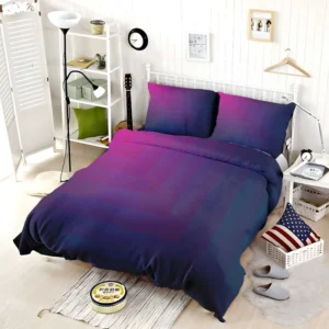 Geometric Background Purple Violet Bedding Set