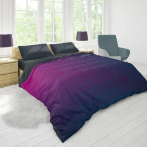 Geometric Background Purple Violet Duvet Cover 1