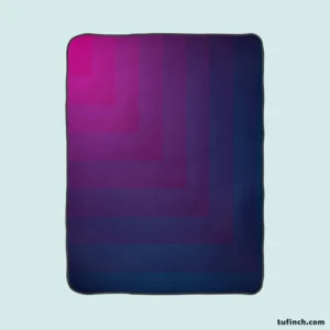 Geometric Background Purple Violet Fleece Blanket 1