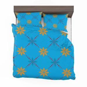 Geometric Botanical Pattern Bedding Set 2