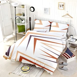 Geometric Classic Color Pattern Bedding Set