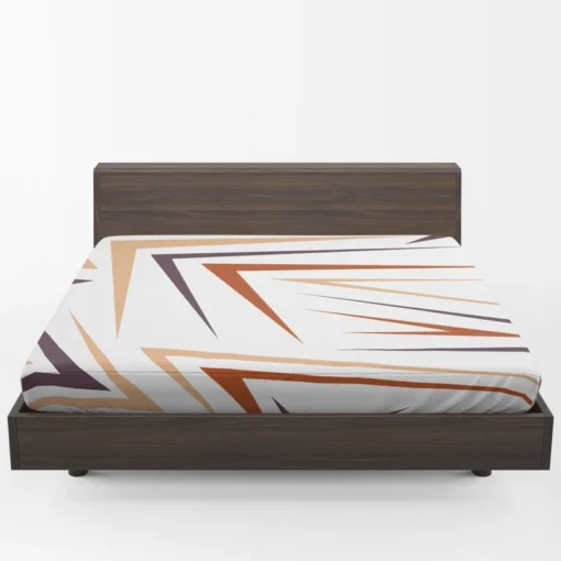 Geometric Classic Color Pattern Fitted Sheet 1