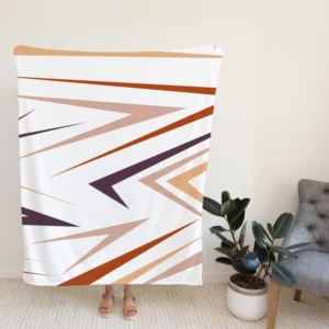 Geometric Classic Color Pattern Fleece Blanket