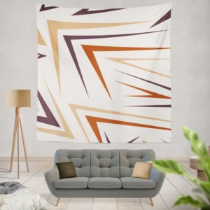 Geometric Classic Color Pattern Wall Tapestry