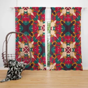 Geometric Design Pattern Curtain