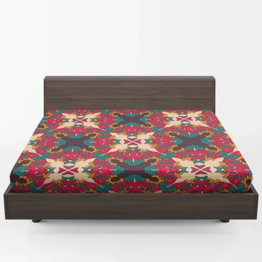 Geometric Design Pattern Fitted Sheet 1