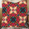 Geometric Design Pattern Quilt Blanket