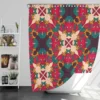 Geometric Design Pattern Shower Curtain