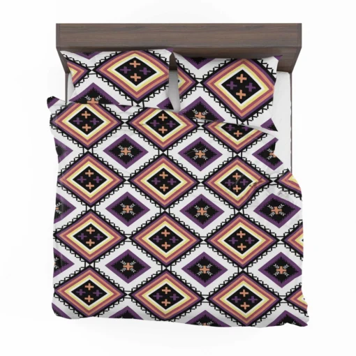 Geometric Ethnic Ikat Pattern Bedding Set 2