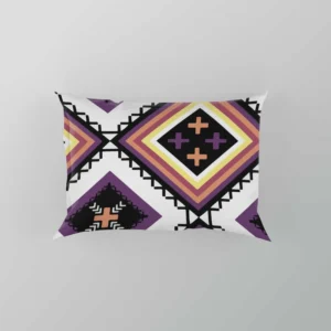 Geometric Ethnic Ikat Pattern Pillow Case