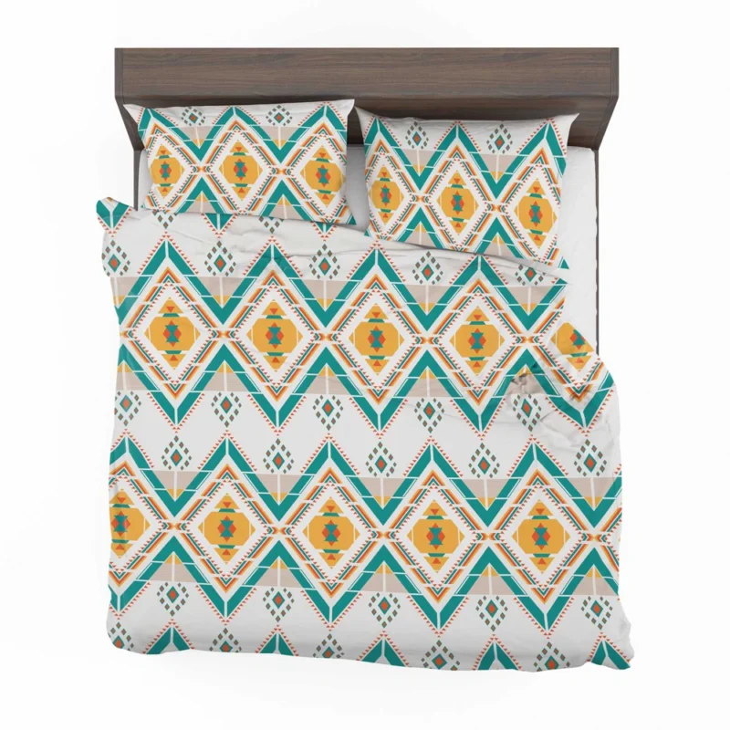 Geometric Ethnic Illustration Bedding Set 2