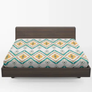 Geometric Ethnic Illustration Fitted Sheet 1