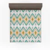 Geometric Ethnic Illustration Fitted Sheet