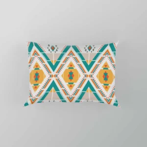 Geometric Ethnic Illustration Pillow Case