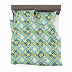 Geometric Ikat Abstract Design Bedding Set 2