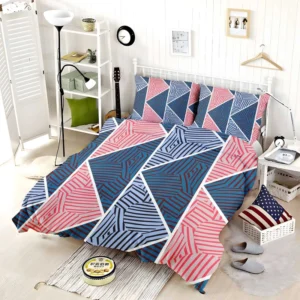 Geometric Tribal Mosaic Pattern Bedding Set