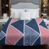 Geometric Tribal Mosaic Pattern Duvet Cover