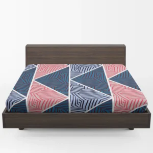 Geometric Tribal Mosaic Pattern Fitted Sheet 1