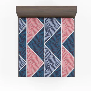 Geometric Tribal Mosaic Pattern Fitted Sheet