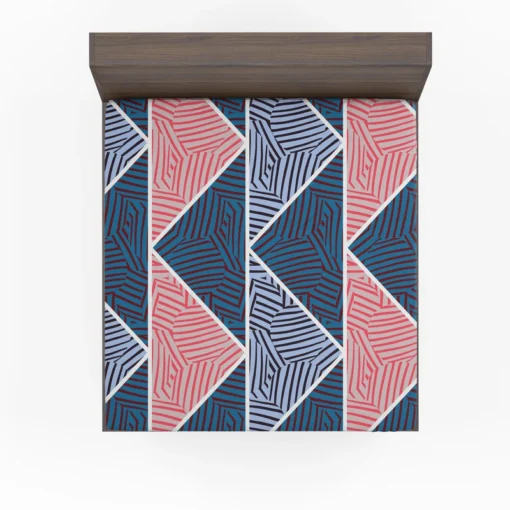 Geometric Tribal Mosaic Pattern Fitted Sheet