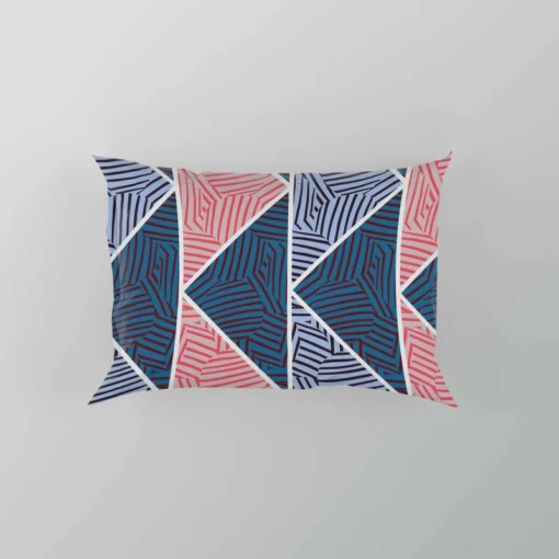 Geometric Tribal Mosaic Pattern Pillow Case