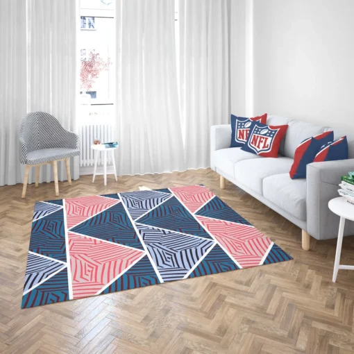 Geometric Tribal Mosaic Pattern Rug 2