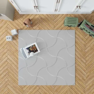 Geometrical Pattern Minimal Rug