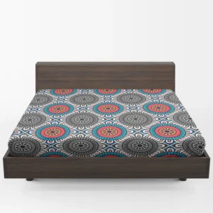 Geometrical Tile Design Fitted Sheet 1