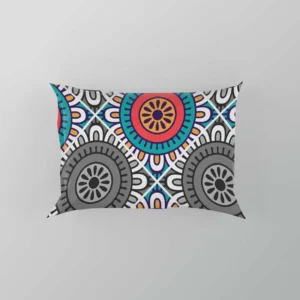 Geometrical Tile Design Pillow Case