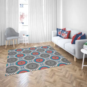 Geometrical Tile Design Rug 2