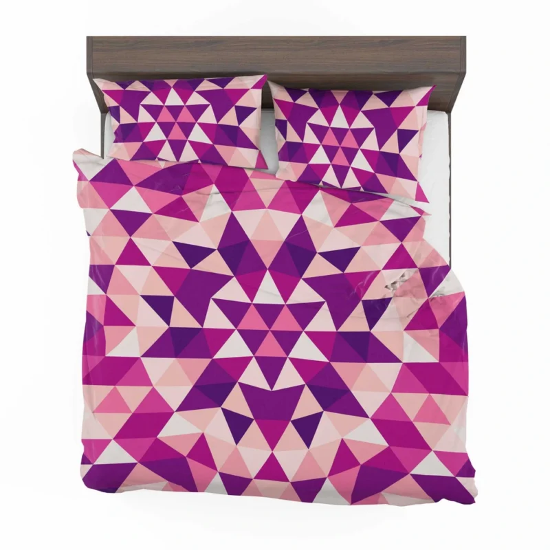 Geometrical Triangle Kaleidoscope Bedding Set 2