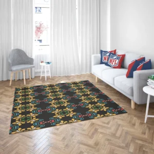 Geometrics Ethnic Style Design Rug 2