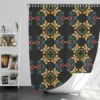 Geometrics Ethnic Style Design Shower Curtain