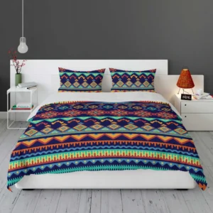 Geometrics Ethnic Style Tribal Bedding Set 1