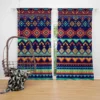 Geometrics Ethnic Style Tribal Curtain