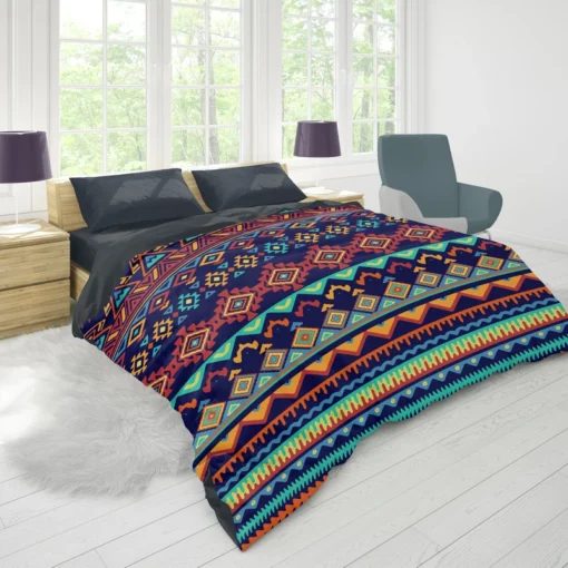 Geometrics Ethnic Style Tribal Duvet Cover 1