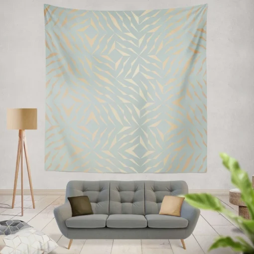 Geometrics Golden Element Minimal Wall Tapestry