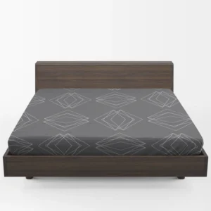 Geometrics Triangles Minimalist Pattern Fitted Sheet 1