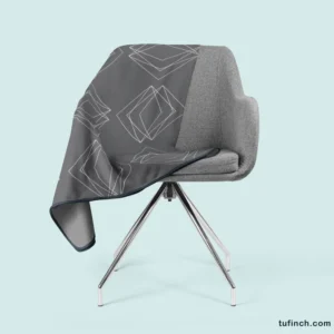 Geometrics Triangles Minimalist Pattern Fleece Blanket 2