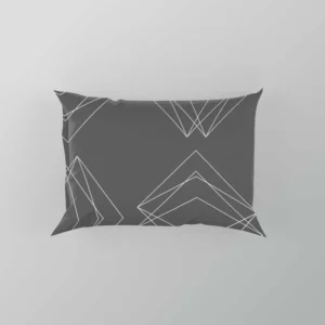 Geometrics Triangles Minimalist Pattern Pillow Case