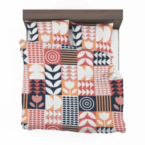 Geroclonup Flat Scandinavian Pattern Bedding Set 1