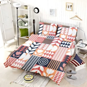 Geroclonup Flat Scandinavian Pattern Bedding Set