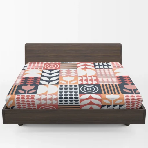 Geroclonup Flat Scandinavian Pattern Fitted Sheet 1