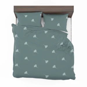 Ginkgo Biloba Doodle Pattern Bedding Set 2