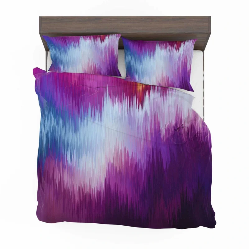 Glitch Background Data Distortion Bedding Set 2