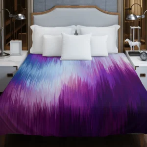 Glitch Background Data Distortion Duvet Cover