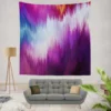 Glitch Background Data Distortion Wall Tapestry