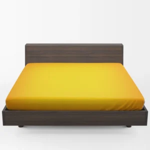 Golden Yellow Color Fitted Sheet 1